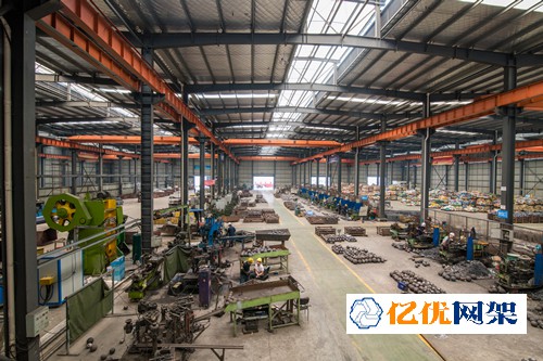 安达网架配件机加工车间